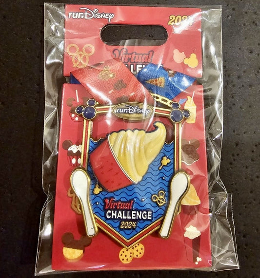 runDisney Virtual Series 2024 Snacks Pin
