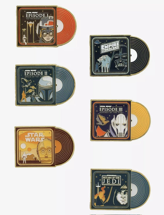 Star Wars Vinyl Record Blind Box Pin Set - BoxLunch