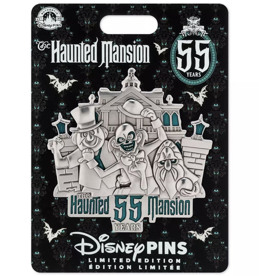 Hitchhiking Ghosts The Haunted Mansion 55th Anniversary Mini Jumbo Pin at Disney Store