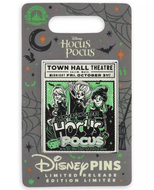 Sanderson Sisters Hocus Pocus Limited Release Pin at Disney Store