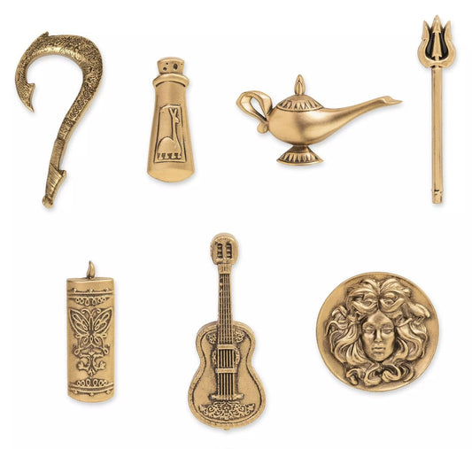 Magic & Mystery Enchanted Objects - D23 Gold Member Mystery Pin Set