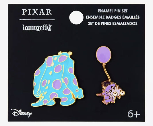 Sully & Boo Monsters, Inc. Pin Set - BoxLunch