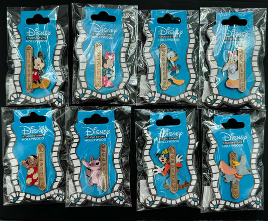 The El Capitan Theatre Characters Pins at Disney Studio Store Hollywood