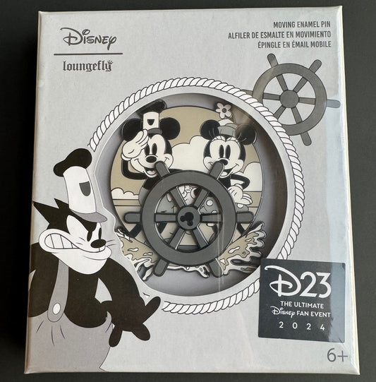 Steamboat Willie Loungefly Pin - D23 2024
