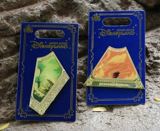 Adventureland & Grizzly Gulch Pins - Hong Kong Disneyland
