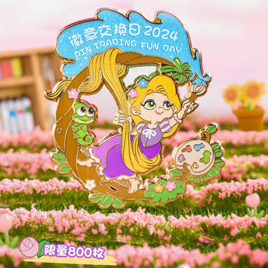 Rapunzel Pin Trading Fun Day 2024 Shanghai Pin