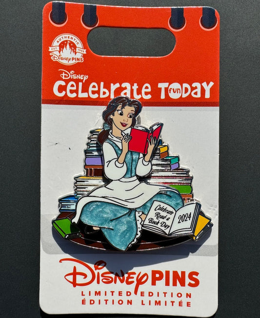 Belle Celebrate Read a Book Day Disney Pin