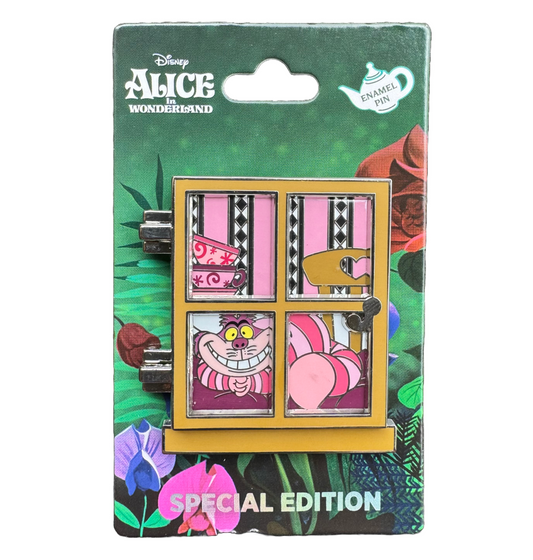 Cheshire Cat Disney Cats Window Pin