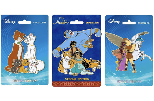 Disney Cluster Series Wave 1 Pins at Pink a la Mode