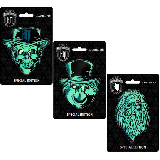 The Haunted Mansion Portrait Pins - Pink a la Mode