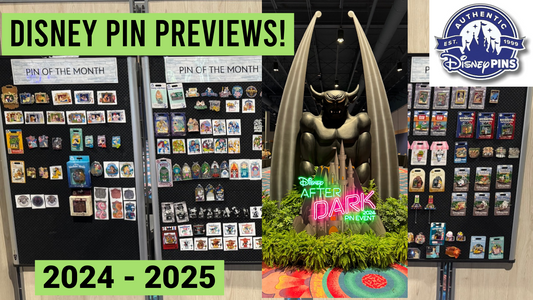 Disney Pin Preview Video