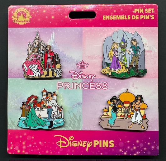 New Disney Princess Booster Pin Set at Disney Parks