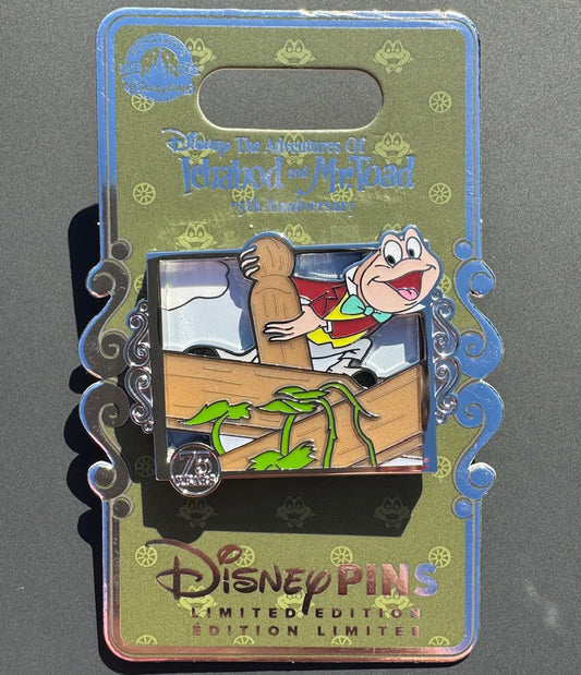 Mr. Toad - The Many Adventures of Ichabod and Mr. Toad 75th Anniversary Pin
