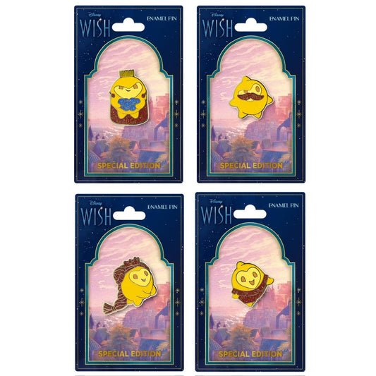 Disney Wish Star Wave 2 Series Disney Pins at Pink a la Mode