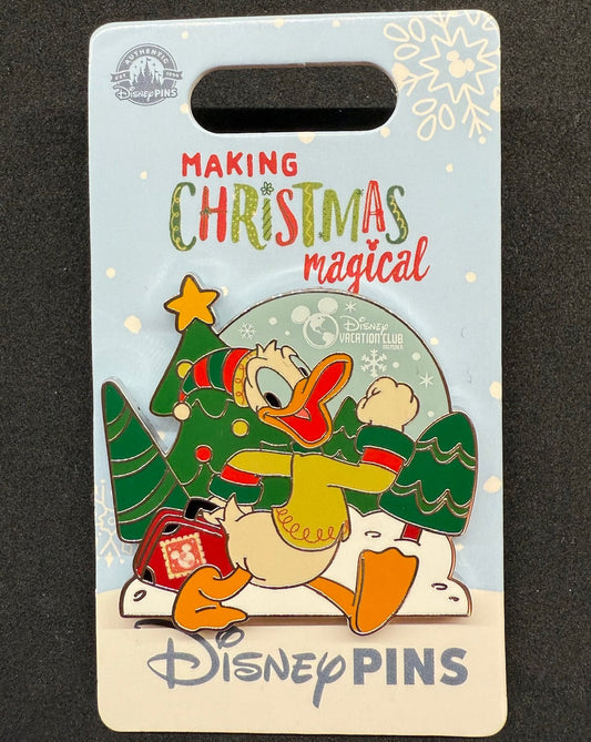 Donald Duck Christmas 2024 Disney Vacation Club Pin