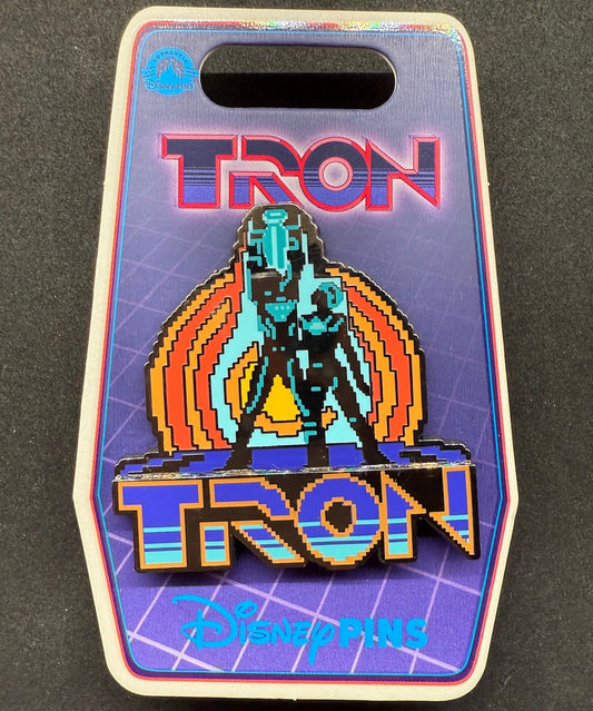 TRON Logo Disney Pin 2024