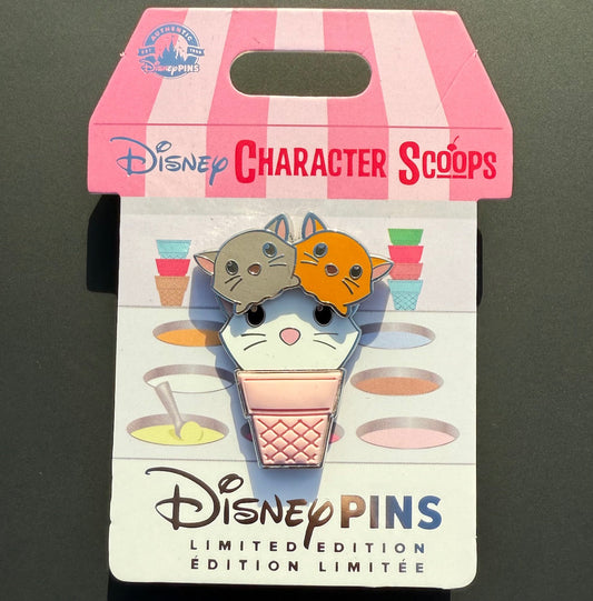 The Aristocats Character Scoops Disney Pin