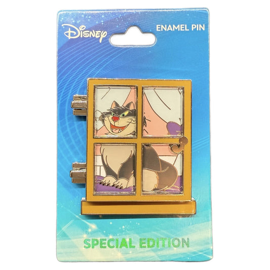 Lucifer Disney Cats Window Pin
