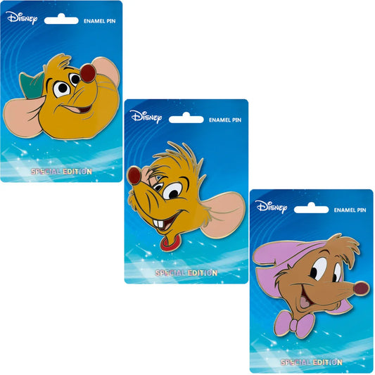 Cinderella Mice Portrait Series Disney Pins at Pink a la Mode