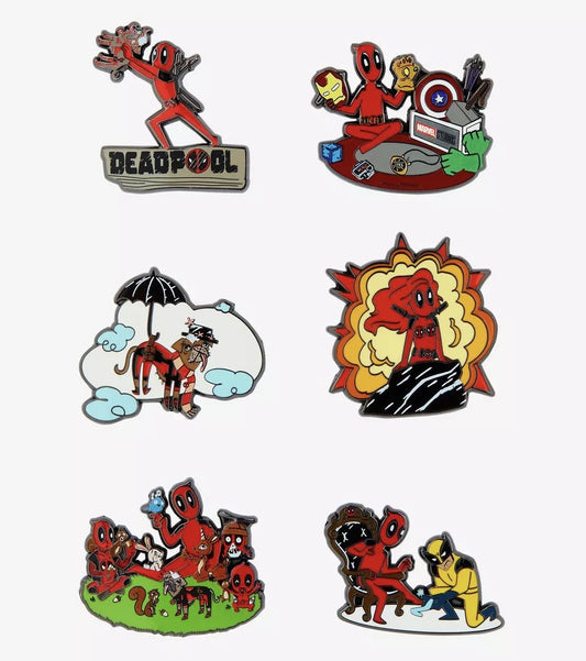 Marvel Deadpool Disney Movie Blind Box Pin Set - BoxLunch