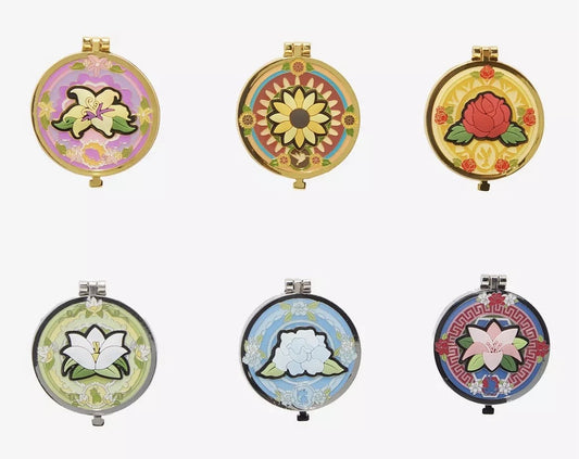 Disney Princess Compact Mirror Blind Box Pin Set - BoxLunch