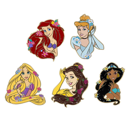 Disney Floral Princess Pin Series at Pink a la Mode