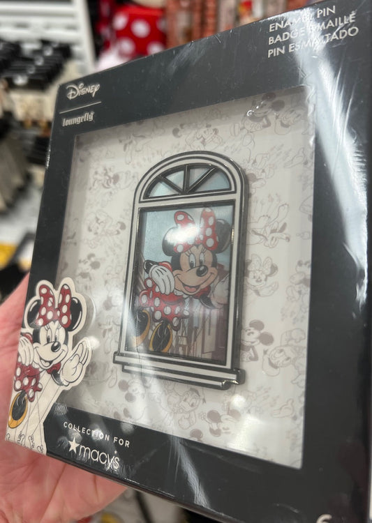 Macy's Minnie Mouse Parade Balloon Loungefly Lenticular Pin