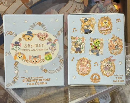 Duffy and Friends Music Mystery Pin Set at Shanghai Disney Resort