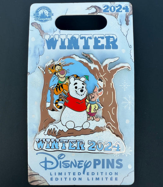 Winnie the Pooh Winter 2024 Disney Pin