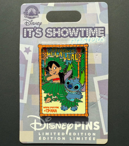 Lilo & Stitch It’s Showtime Posters Disney Pin