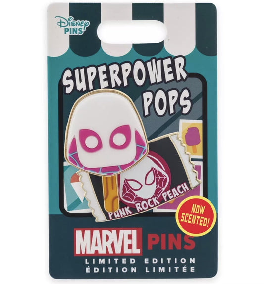 Ghost-Spider Superpower Pops Pin at Disney Store