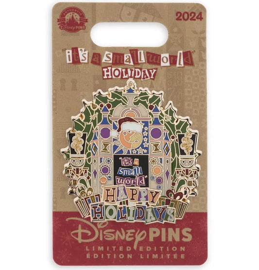 Disneyland ''it's a small world'' Holiday 2024 Pin at Disney Store