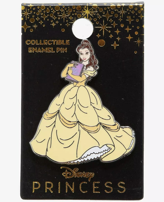 Beauty And The Beast Belle & Book Pin - Hot Topic