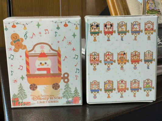 Holiday Toy Cars Mystery Pin Set at Shanghai Disney Resort