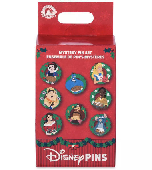 Holiday 2024 Wreaths Mystery Pin Set at Disney Store