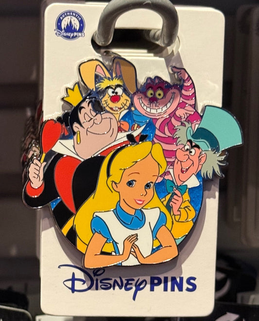 Alice in Wonderland Cluster Disney Pin 2024