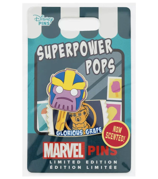 Thanos Superpower Pops Pin at Disney Store