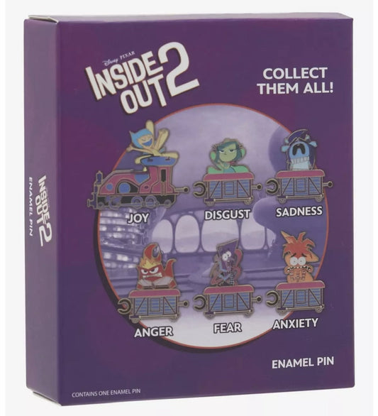 Disney Pixar Inside Out 2 Emotions Train Blind Box Pin Set at BoxLunch