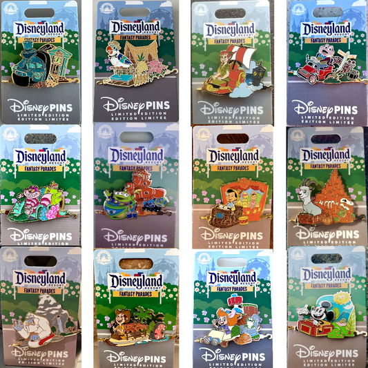 Complete Disneyland Parades Pin Collection