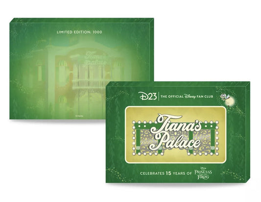 The Princess and the Frog 15th Anniversary Jumbo D23 Gold Member Jumbo Pin at Disney Store
