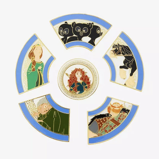 Disney Pixar Brave Character Puzzle Blind Box Pin Set - BoxLunch