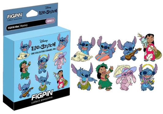 Lilo & Stitch Mystery Series 3 FiGPiN Release