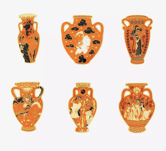 Hercules Character Vases Blind Box Pin Set - BoxLunch