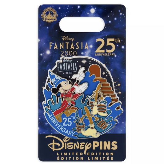 Fantasia 2000 25th Anniversary Pin at Disney Store