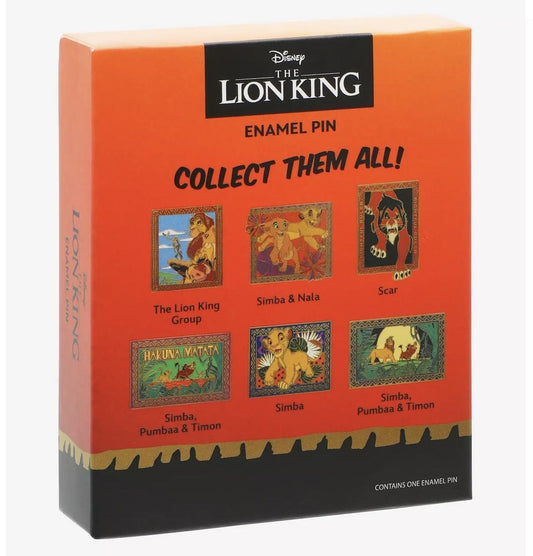 The Lion King Framed Blind Box Pin Set at BoxLunch