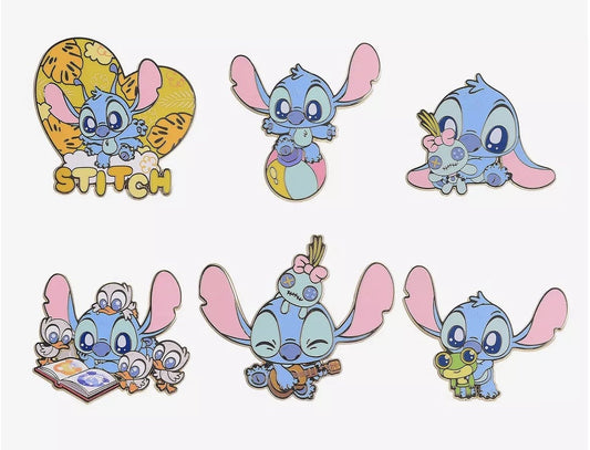 Disney Lilo & Stitch Baby Stitch Blind Box Pin Set - BoxLunch