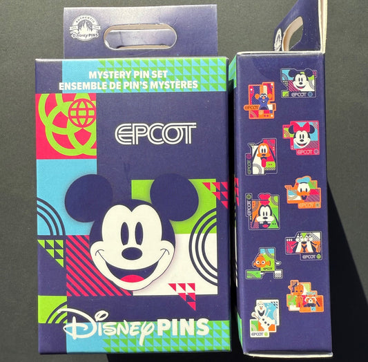 EPCOT 2024 Mystery Pin Set at Walt Disney World