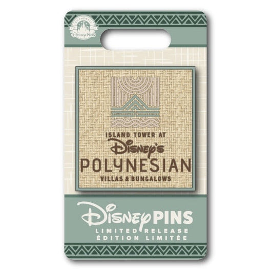 Island Tower at Disney's Polynesian Villas & Bungalows Pin