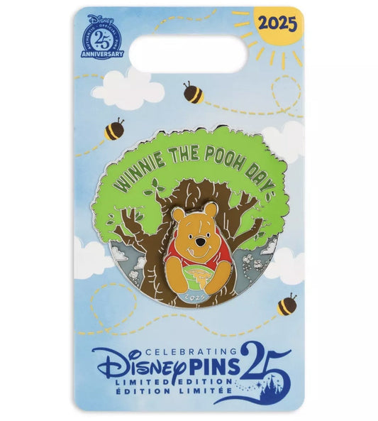 Winnie the Pooh Day 2025 Pin at Disney Store & Disney Parks