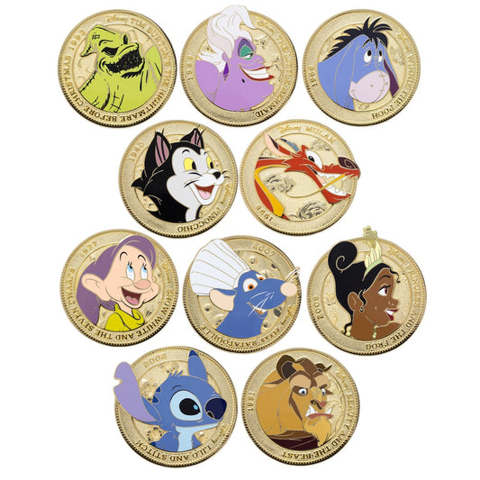 Disney Coin Series Wave 3 Pins at Pink a la Mode